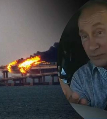 Путін відвідав Кримський міст: був навіть за кермом авто