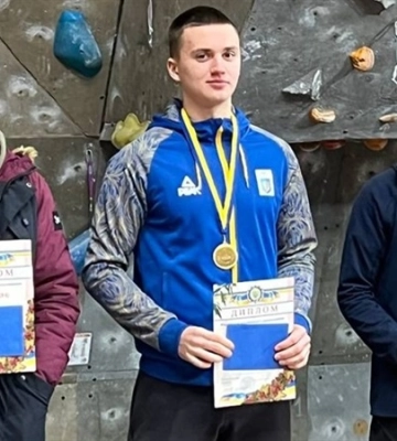 Спортсмени з Дніпра — переможці та призери молодіжного Чемпіонату України зі скелелазіння