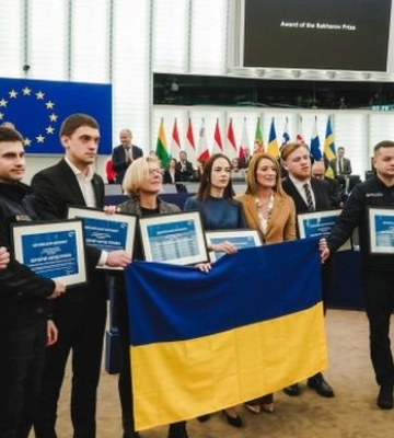 Хороброму народу України вручили премію імені Сахарова