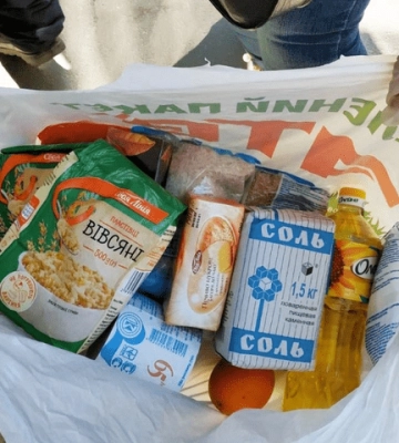 Продуктовые наборы в Виннице уже получили более 300 переселенцев