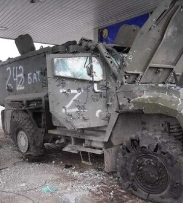 ЗСУ в Запорізькій області знищили більше 10 одиниць військової техніки російських окупантів