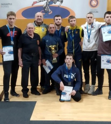 Борці з Полтавщини здобули срібло на міжнародному турнірі