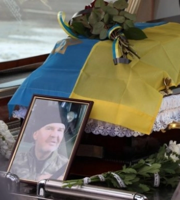 Львівщина зустріла військовослужбовця, який загинув за незалежність України