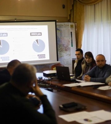 На засіданні президії Громадської ради при ОВА обговорювали бюджет Закарпаття-2023