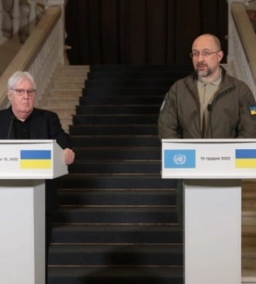 Експорт зерна з портів Миколаївщини: Шмигаль висловив надію на підтримку ООН