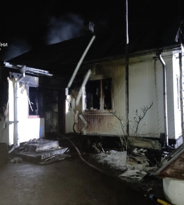 У нічній пожежі на Львівщині загинула 51-річна жінка