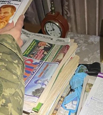 Під час обшуків у монастирях на Рівненщині знайшли пропагандистську літературу