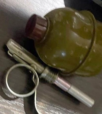 У мешканця Горішніх Плавнів вилучили предмет, схожий на гранату