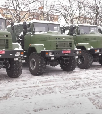 Бійці 116-ї бригади тероборони отримали автомобілі