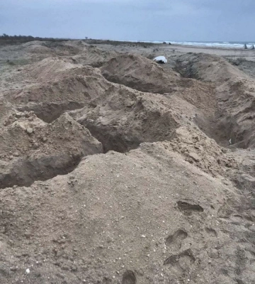 Агресор укріплює берег окупованого Криму пірамідками — ГУР
