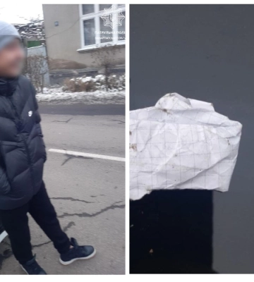 Закарпатські патрульні затримали водія під &quot;кайфом&quot;, який порушував ПДР