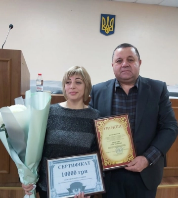 У Тарутинській громаді вручили нагороди родичам загиблого на Харківщині та бойовій медсестрі, що сім місяців перебувала в полоні