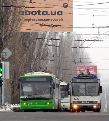Деякі тролейбуси у Харкові змінять маршрут руху