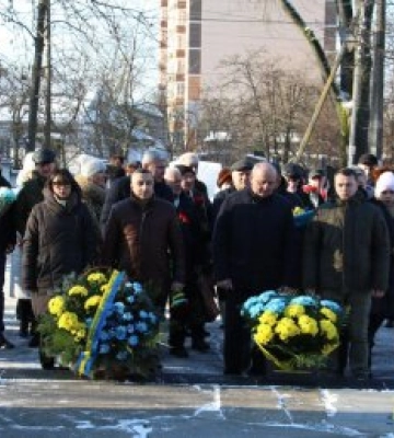 У Житомирі вшанували ліквідаторів аварії на Чорнобильській АЕС