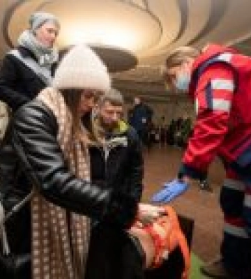 На 12 станціях метрополітену Києва проведуть тренінги з домедичної допомоги