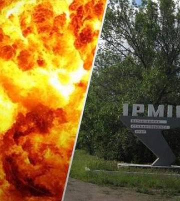 Приліт у склад боєприпасів: потужна "бавовна" завітала в Ірміно на Луганщині Приліт у склад боєприпасів: потужна "бавовна" завітала в Ірміно на Луганщині
