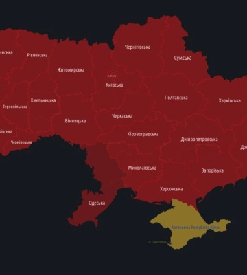 Рашисти знову обстрілюють ракетами Україну