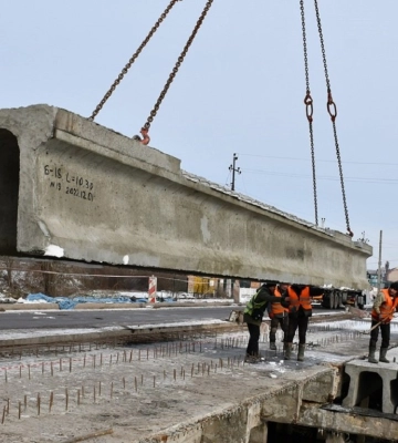 У Бережанах розпочали капітальний ремонт двох мостів через річку