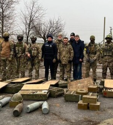 В деоккупированной Снигиревке обнаружили очередной склад с российскими боеприпасами