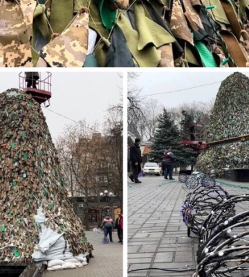 Ялинка незламних. Цьогоріч у Миколаєві новорічне &quot;дерево&quot; буде в стилі мілітарі