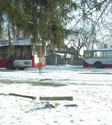 Як у Луцьку через відключення електроенергії працює підприємство електротранспорту