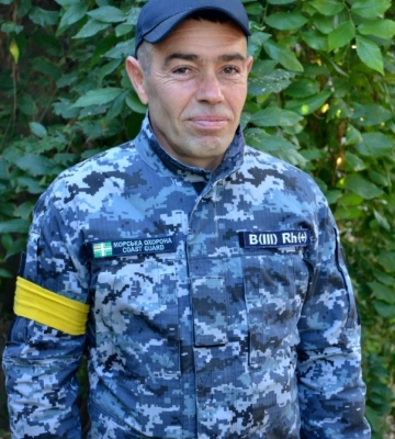 Професійний енергетик з півдня Одещини боронить країну в лавах Морської охорони