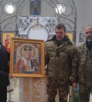 У Бахмуті наші захисники врятували ікону