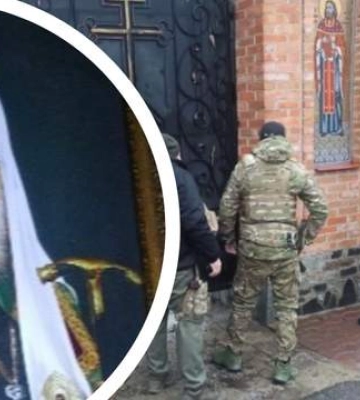 Знайшли портрет Кіріла: СБУ провела обшук у храмі УПЦ МП на Одещині