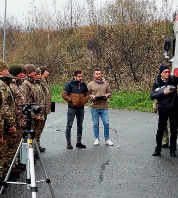 Прикордонники навчалися виявляти нелегальних мігрантів в транспортних засобах за допомогою системи виявлення людини