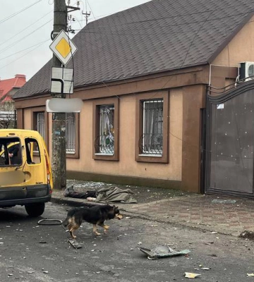 Росіяни обстріляли Херсон, є жертви