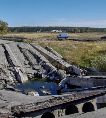 Підрахували кількість пошкоджених та зруйнованих доріг в Україні окупантами