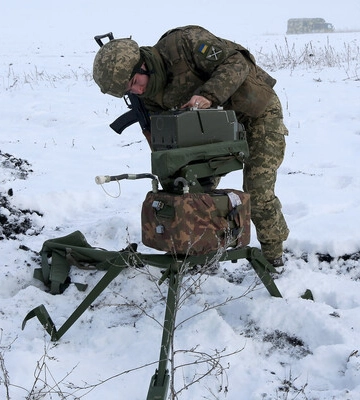 Карта боевых действий в Украине 6 декабря