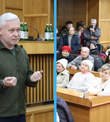На Закарпаття приїхав міський голова Харкова: зустрівся з ВПО зі свого міста