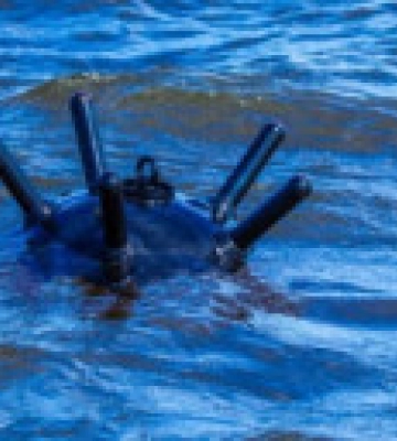 В Николаевской области на морское побережье вынесло якорную мину