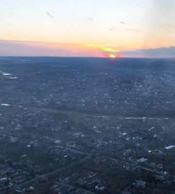 Все уничтожено и бои в окрестностях: в сети показали Бахмут с высоты птичьего полета