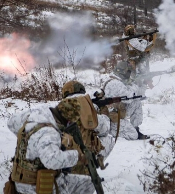 Карта бойових дій в Україні 18 грудня