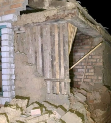 Никополь попал под артобстрел, ранен мужчина