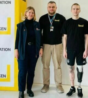 З протезом знову на фронт: у Львові наш захисник пройшов успішну реабілітацію