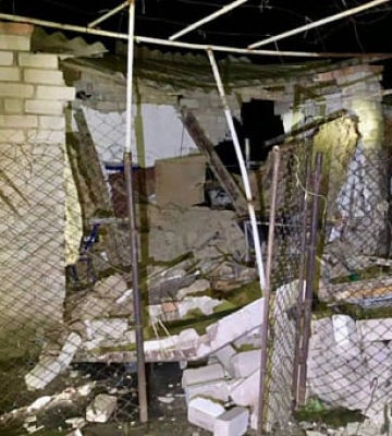 Ворог за ніч п`ять разів обстріляв Нікопольщину з важкої артилерії