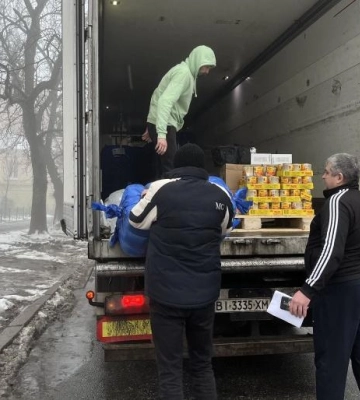 Полтавські пункти обігріву отримали нову техніку та гумдопомогу від міжнародного фонду