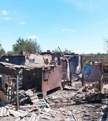 Війська рф обстрілювали Оріхів на Запоріжжі сім годин поспіль
