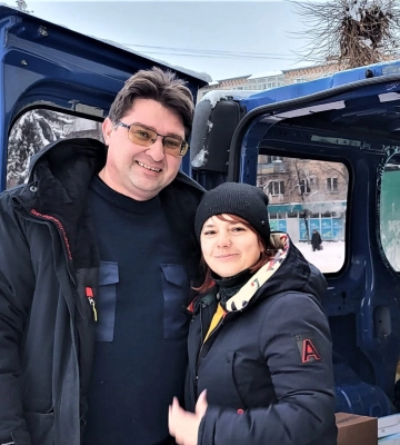 За велінням серця: подружжя ковельчан волонтерить із перших днів війни