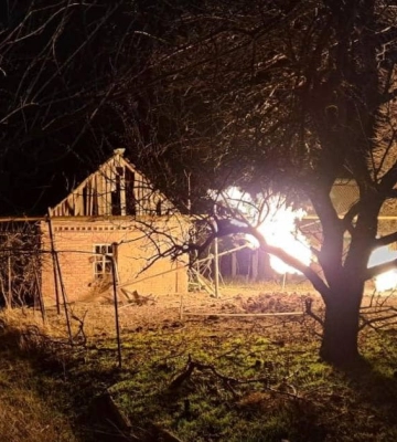 Нікопольщина Дніпропетровської області знову була під вогнем Нікопольщина Дніпропетровської області знову була під вогнем