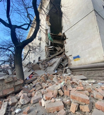 Армія РФ завдала удару по центру Херсона