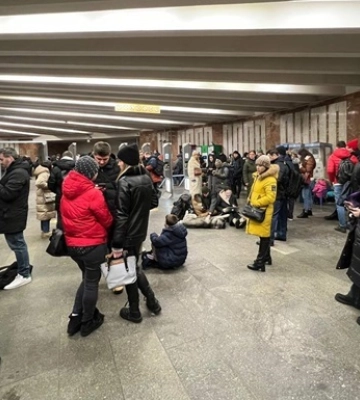 В Украине снова масштабная воздушная тревога