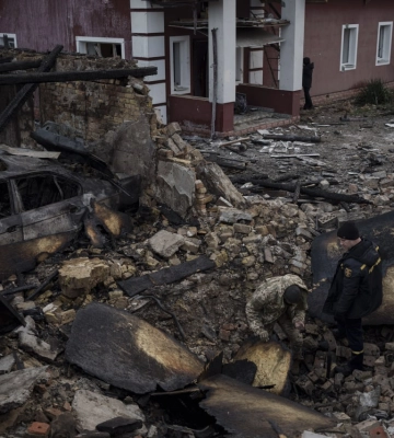 Возросло число пострадавших в результате атаки дронов на Киев