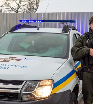 Сержант НГУ розповів про охорону громадського порядку на Закарпатті (ФОТО)