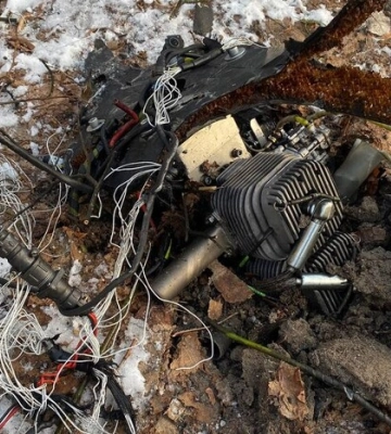 У Солом&#039;янському районі Києва виявили уламки ворожих дронів