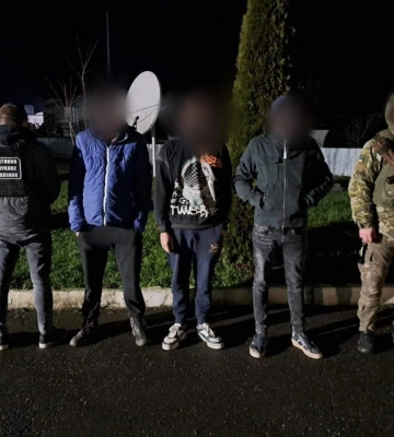 На Закарпатті впродовж тижня прикордонники зупинили майже два десятки «ухилянтів»