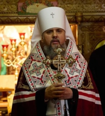 Епіфаній провів молебень за перемогу України у храмі, розташованому в парламенті